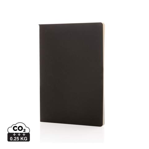 Carnet de notes avec couverture souple, certifié FSC®. 46 feuilles/92 pages (papier crème certifié FSC®).<br /><br />NotebookFormat: A5<br />NumberOfPages: 92<br />PaperRulingLayout: Pages lignées