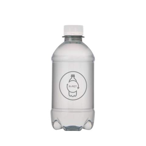 330 ml natuurlijk bronwater in een R-PET fles met draaidop.