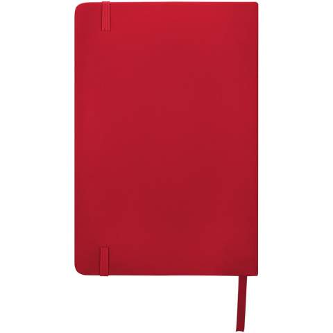 The Spectrum notebook is not only an office essential but also a great opportunity to promote your brand. The cardboard notebook has a soft-feel cover and 96 lined sheets of 60 g/m², ideal for writing down quick ideas or long notes. The A5 size is practical as it fits easily into the average bag.