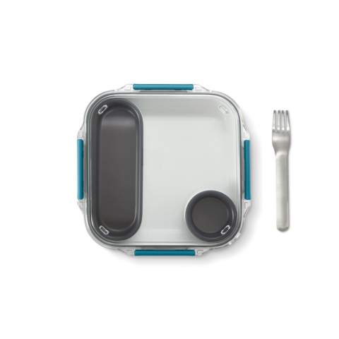 Geïnspireerd op het allereerste lunchbox-ontwerp van Black+Blum. De Lunch Box Original is ontworpen om eruit te zien als een keramische kom en bevat een binnencontainer, een lekvrije sauspot met een garnituurgedeelte in het deksel en een roestvrijstalen vork.