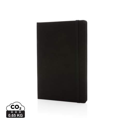 This beautiful notebook is perfect for those who want to put their thoughts on paper. The cover and inner pages are made from 100% GRS certified materials. GRS certification ensures a completely certified supply chain of the recycled materials. Total recycled content: 68% based on total item weight. The notebook features 80 sheets/160 lined pages of 70 g/m2.<br /><br />NotebookFormat: A5<br />NumberOfPages: 160<br />PaperRulingLayout: Lined pages