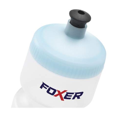 WoW! Cette bouteille de sport est fabriquée à partir de canne à sucre et disponible dans différentes combinaisons de couleurs de votre choix. Vous pouvez choisir parmi un certain nombre de couleurs standard pour la bouteille, le bouchon et la capsule de boisson. Composez vous-même la bouteille qui correspond à votre identité d'entreprise. La bouteille d'eau biologique n'a pas l'odeur ni le goût du plastique comme le font les bouteilles d'eau en plastique ordinaires, et bien sûr, elle est également sans BPA. Les matériaux utilisés répondent aux exigences de sécurité alimentaire et sont entièrement recyclables. Cette révolution des bouteilles d'eau n'est pas seulement idéale pour le sport dans le cadre d'un mode de vie sain, elle contribue également à un meilleur environnement. Fabriqué en Europe. Capacité 750 ml.  La bouteille bio est fabriquée dans le respect de l'environnement : aucune matière première rare n'est utilisée pour la production - uniquement de la canne à sucre renouvelable. La culture de la canne à sucre absorbe le CO2 et réduit les émissions de gaz à effet de serre.   Nous voulons encourager les gens à boire de l'eau du robinet comme alternative saine, bon marché et écologique à l'eau vendue dans des bouteilles en plastique jetables. Vous pouvez utiliser la bouteille bio non seulement pendant l'exercice, mais aussi en déplacement à la place des bouteilles jetables. En bref : une alternative durable et saine à une bouteille en plastique ordinaire !