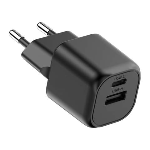 Voici le meilleur chargeur USB que vous puissiez trouver. Monterey est un chargeur PD GaN de 20 W avec une prise UE, doté d'un port de type C ultrarapide et d'un port USB A supplémentaire pour une polyvalence optimale. GAN est une nouvelle technologie de charge qui permet une taille beaucoup plus petite pour les adaptateurs puissants, moins de chaleur, donc plus sûr et une efficacité énergétique plus élevée, donc moins d'énergie perdue dans le processus de charge.  Monterey est fabriqué en PC recyclé ignifugé certifié RCS (Recycled Claim Standard). Contenu recyclé total : 38 % sur la base du poids total de l'article. Les articles Urban Vitamin sont fabriqués sans PVC et emballés dans des emballages à teneur réduite en plastique.<br /><br />PVC free: true