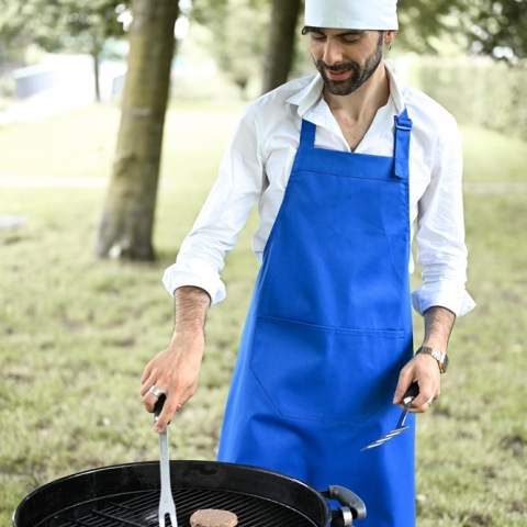 Feel like a real chef when wearing this chef’s hat. It doesn’t matter if you just want to play with ingredients or are a real chef, you look professional no matter what. Personalize your hat with a nice embroidery or imprint. With velcro adjuster.