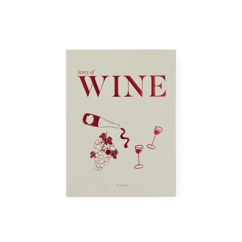 Ga op een verfijnde reis met de Story of Wine set, elegant verpakt in een geschenkdoos die lijkt op een klassiek boek. Deze set bevat een kurkentrekker, een siliconen flessendop om je wijn langer vers te houden en een druppelstop om drupvrij te schenken. De unieke verpakking beschermt niet alleen je wijnaccessoires, maar vertelt ook een boeiend verhaal over wijn, waardoor het een perfect cadeau is voor wijnliefhebbers. De geschenkdoos is gemaakt van FSC® gecertificeerd papier.