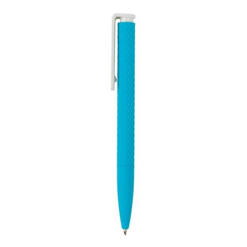 Stylo à bille rétractable, nouvelle version du X3 avec nouveau clip et design. Version avec finition gomme pour un confort d’écriture supplémentaire.Encre bleue Dokumental® de fabrication allemande pour +/- 1200m d’écriture et bille en carbure de tungstène assurant une écriture régulière.