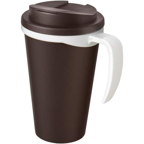 Mug isotherme à double paroi avec couvercle anti fuites à visser. Le couvercle permet d'éviter les fuites et se fixe sans silicone. Vous pouvez mélanger et assortir les couleurs pour créer le mug parfait. Fabriqué au Royaume-Uni. Livré dans une boîte cadeau blanche. Sans BPA. Conforme à la norme EN12875-1. Peut aller au lave-vaisselle et au micro-ondes.