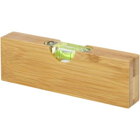 The Flush bamboo spirit level is a versatile tool for every DIY enthusiast or seasoned handyman. The Flush is lightweight and portable and also have a convenient built-in bottle opener. Since bamboo is a natural product, there may be slight variations in colour and size per item, which may affect the final printing outcome. Packed in a STAC gift box from sustainable sources.