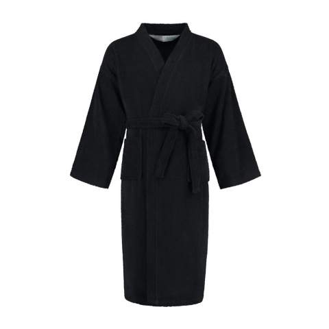 After feeling the soft touch of this bathrobe kimono on your skin, you don’t ever want to take it off. Indulge yourself in these soft luxurious fibers and feel extra feminine and comfy. Wear it in the mornings or when you just want to relax for a while. Available in the sizes S/M and L/XL.