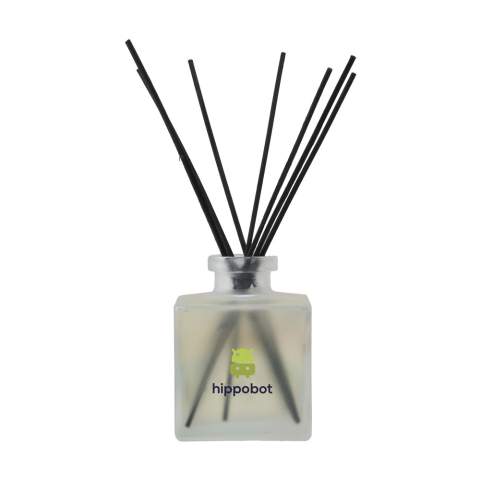 Home fragrance sticks in the scent Black 22, from the Janzen brand. The special wooden sticks allow your favourite fragrance to spread throughout your home. Suitable for any room of your choice: your bedroom, toilet, office or kitchen - you name it. You're in charge of the intensity of the fragrance by adding or removing sticks. A fresh and warm fragrance, treading a fine line between light and intense. Black 22 is a rich bouquet of bergamot and hot spices, tropical bark and sweet tonka bean — also known as the 'forbidden' fruit. This glass bottle is filled with 200 ml of perfume oil and comes with sticks. Packed per set in a gift box. Items supplied as a set with, each set individually boxed.