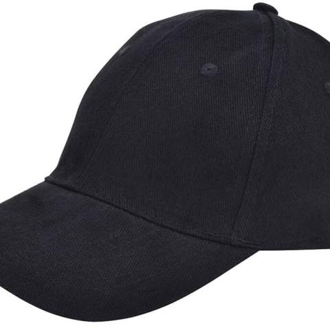 Cotton cap made of brushed twill with an adjustable, silver buckle and pre curved peak. Wear it with the peak to the front or turn it around to the back, just the way you like it. The six panels are reinforced and very suitable for large embroideries. 