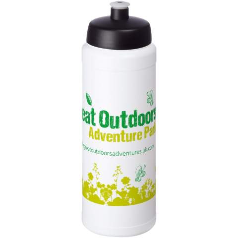 Enkelwandige sportfles. Met een morsvrije deksel met duw-en-trek mondstuk. Volumecapaciteit is 750 ml. Mix en match kleuren om je perfecte fles te maken. Neem contact op met ons voor meer kleuropties. Gemaakt in het Verenigd Koninkrijk. BPA-vrij. Voldoet aan EN12875-1 en is vaatwasmachinebestendig.