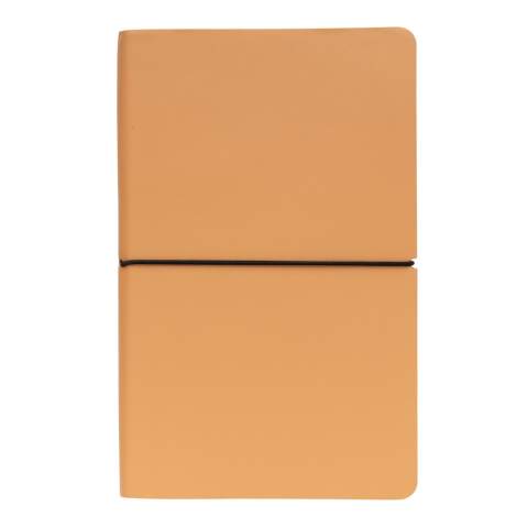 Dieses moderne Luxus-A5-Notebook ist unglaublich weich und edel. Es verfügt über 96 Blatt/192 Seiten mit 80gr /m² cremefarbenem liniertem Papier für Ihre Ideen und Gedanken. Das weiche, strapazierfähige PU-Cover mit schlichtem, schwarzem, elastischem, horizontalem Verschluss. Ideal für den Alltag und auf Reisen.<br /><br />NotebookFormat: A5<br />NumberOfPages: 192<br />PaperRulingLayout: Linierte Seiten