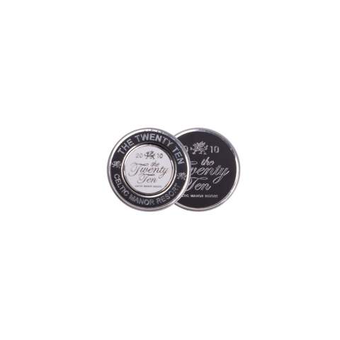 40 mm Metall Ballmarker 2-seitig emailliert mit einem 24 mm Ballmarker emailliert