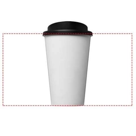 Double-wall insulated tumbler with twist-on lid. The outer layer of the tumbler is made from recycled plastic. Tumbler features a full colour wraparound design moulded to the product, making it long-lasting and durable. EN12875-1 compliant, dishwasher safe, and microwave safe. Volume capacity is 350 ml. Mug is fully recyclable. Mix and match colours to create your perfect mug. Made in the UK. Packed in a home-compostable bag. BPA-free.