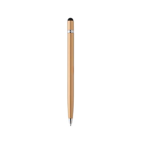 Stylus-Stift im zeitlosen Design. Mit 1200m blauschreibender Dokumental® Mine und TC-Ball für sanftes Schreiben.