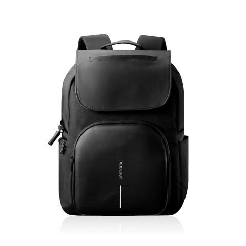 Le sac à dos Soft Daypack est le compagnon idéal pour le transport quotidien. Fabriqué à partir de matériaux de haute qualité, notamment le tissu RPET 1200D avec une finition déperlante et le matériau PU texturé, il allie durabilité et style. En mettant l'accent sur la sécurité, ce sac de jour est doté d'un rabat antivol avec fermeture Fidlock et fermetures à glissière twist-lock, garantissant la sécurité. La poche dédiée à l'ordinateur portable de 16 pouces offre une protection technique, tandis que la poche protégée par anti - RFID offre une sécurité supplémentaire. Grâce à la technologie AWARE™, l'utilisation de matériaux textiles recyclés authentiques et la réduction de l'impact sur l'environnement sont garantis, ce qui renforce son attrait écologique. AWARE™ utilise la technologie disruptive des traceurs physiques et de la blockchain pour vérifier l'utilisation d'authentiques matériaux en tissu recyclé. 28% de contenu recyclé.<br /><br />FitsLaptopTabletSizeInches: 16.0<br />PVC free: true