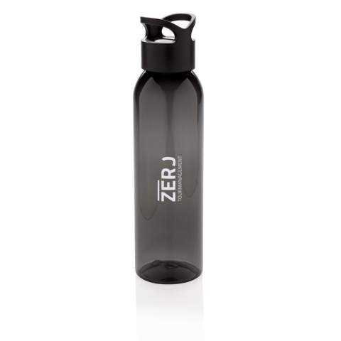 Bouteille 650 ml en AS, durable et réutilisable. Bouchon à vis, parfait pour l'emmener avec vous à la salle de sport. Sans BPA, lavage à la main uniquement.