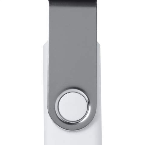 USB-Stick (Version 2.0), ideal geeignet um Dateien handlich und sicher zu speichern. Sofort einsetzbar durch das "Plug & Play"- System. Verwendbar unter Windows, Mac und Linux. Pro Stück in einer Pappschachtel. Der Preis ist inklusive Aufdruck in 1 Farbe auf 1 Seite. Ab 100 Stück lieferbar in jeder gewünschten PMS-Farbe.