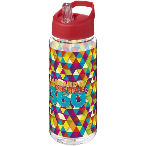 Single-wall sport bottle made from durable, BPA-free Tritan™ material. Features a spill-proof lid with flip-top drinking spout. Volume capacity is 600 ml. Mix and match colours to create your perfect bottle. Made in Europe. Packed in a recycled PE plastic bag. EN12875-1 compliant and dishwasher safe. 