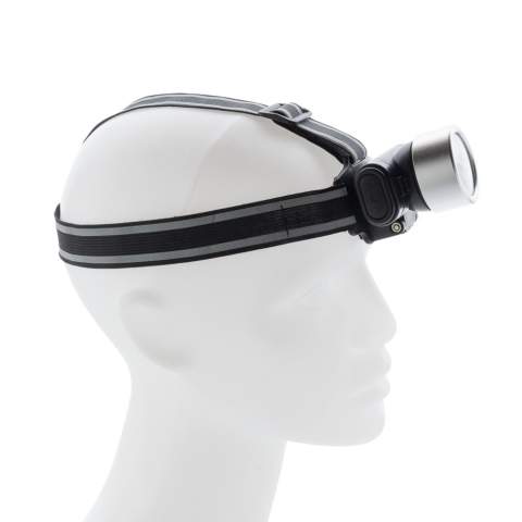 3 LED + 1 krypton bulb with 2 function switch and adjustable headband.<br /><br />Lightsource: LED<br />LightsourceQty: 3