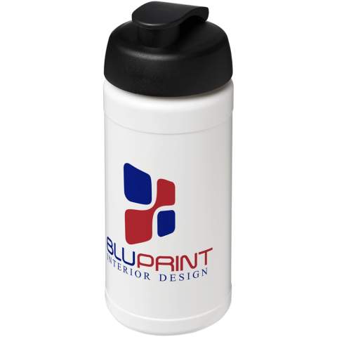 Single-wall sport bottle. Features a spill-proof lid with flip top. Volume capacity is 500 ml. Mix and match colours to create your perfect bottle. Contact customer service for additional colour options. Made in the UK. BPA-free. EN12875-1 compliant and dishwasher safe.