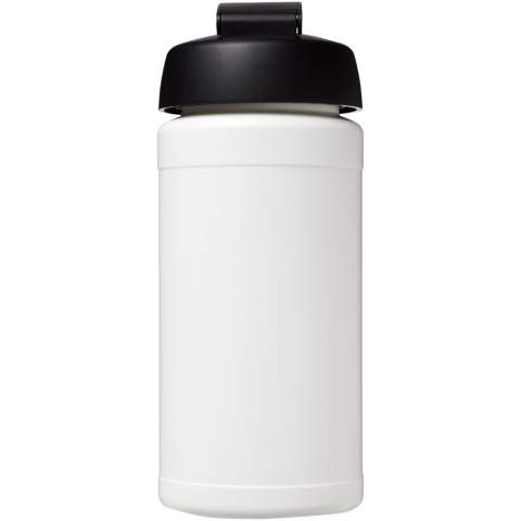 Single-wall sport bottle. Features a spill-proof lid with flip top. Volume capacity is 500 ml. Mix and match colours to create your perfect bottle. Contact customer service for additional colour options. Made in the UK. BPA-free. EN12875-1 compliant and dishwasher safe.