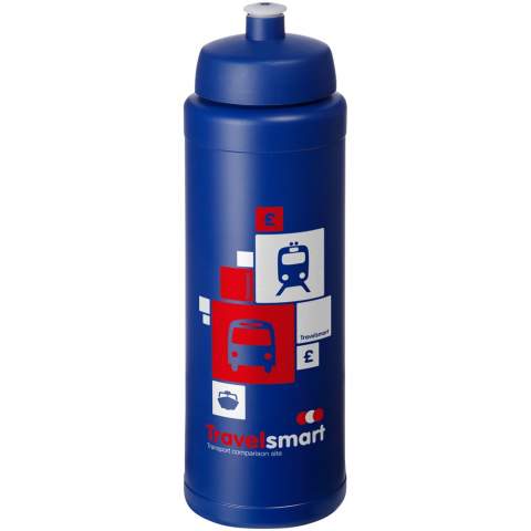 Single-walled sport bottle with integrated finger grip design. Features a spill-proof lid with push-pull spout. Volume capacity is 750 ml. Mix and match colours to create your perfect bottle. Contact us for additional colour options. Made in the UK. BPA-free. EN12875-1 compliant and dishwasher safe.