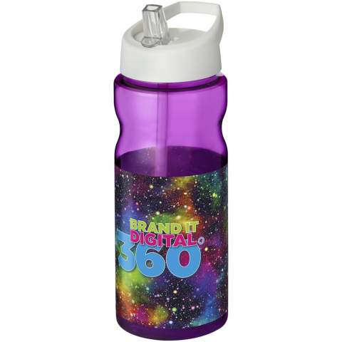 Single-wall sport bottle with ergonomic design. Bottle is made from recyclable PET material. Features a spill-proof lid with flip-top drinking spout. Volume capacity is 650 ml. Mix and match colours to create your perfect bottle. Contact customer service for additional colour options. Made in the UK. Packed in a recycled PE plastic bag. BPA-free.