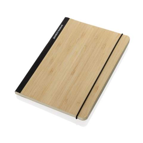 Das Scribe Bambus-Notizbuch ist perfekt für alle Ihre Ideen und Gedanken. Mit einem strapazierfähigen Softcover aus stilvollem Bambus und hochwertigem Papier ist es langlebig und schützt Ihre Notizen. Ausgestattet mit 80gr/m2 liniertem FSC®-zertifiziertem Papier. Die 80 Blatt (160 Seiten)cremefarbenes Papier bieten Ihnen viel Platz zum Schreiben, Zeichnen oder Skizzieren Ihrer Ideen. Aufgrund der natürlichen Eigenschaften des Bambusmaterials kann es zu Abweichungen in Farbe, Textur und Einrollen des Bambus-Notizbuchs kommen.<br /><br />NotebookFormat: A5<br />NumberOfPages: 160<br />PaperRulingLayout: Linierte Seiten