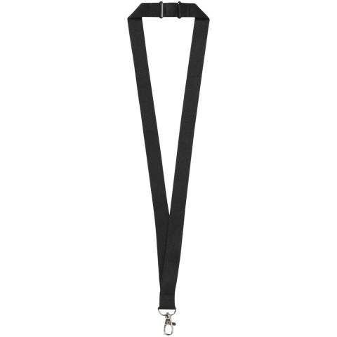 Lanyard voor badge, ID-kaart of sleutels. Met veiligheidssluiting tegen verstikkingsgevaar. Instelkosten voor tweede locatie vervallen als beide zijden op dezelfde manier worden gedecoreerd. Decoratiekosten wel van toepassing.