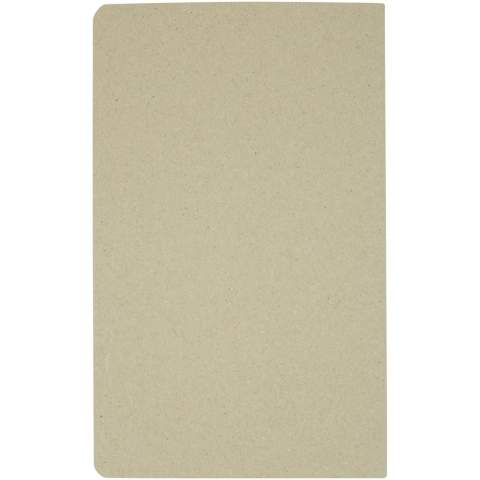 Carnet léger et flexible pour la prise de notes quotidienne. La couverture est fabriquée en carton recyclé. Comprend une couture visible le long de la reliure et 80 pages de papier blanc ligné 70 g/m². Fabriqué en Italie.