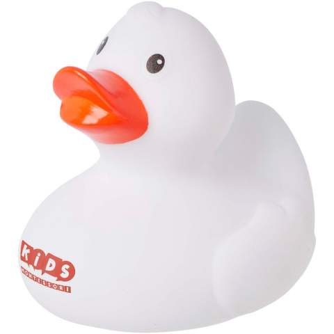 A fun stress reliever in the shape of a duck.