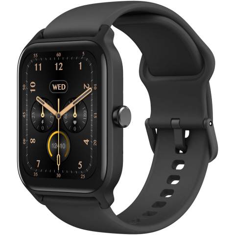 The SWB29 smartwatch measures daily physical activities and tracks heart rate, steps, blood oxygen level, stress level, and much more. The smartwatch also has a multi-sports mode, with which you can also more accurately measure sports activities such as walking, running, pilates, yoga and more. It also features the Alexa voice assistant, and the ability to receive and make calls. Bluetooth® version 5.3 for a stable connection between the smartwatch and your device.