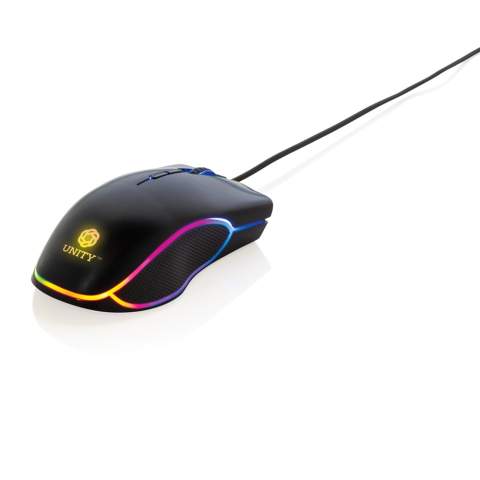 Werden Sie mit dieser RGB-Gaming-Maus mit ergonomischem Design zum Gaming-Hero. Die hochpräzise Maus hat eine optische Auflösung von bis zu 7200 DPI. Mit 6 Tasten und Scrolltaste sowie mit integrierten RGB-Leuchten, die in 13 verschiedenen Modi eingestellt werden können. Mit 160cm langem, abriebfestem, umwobenem Kabel für eine besonders lange Nutzungsdauer. Die Plug-and-Play Maus benötigt keinerlei Treiber-Installation. Hergestellt aus ABS-Material. Kompatibel mit Windows 2000/XP/Vista/Windows 7, 8 & 10/Linux/Mac. Artikel und Kabel sind PVC-frei.<br /><br />PVC free: true