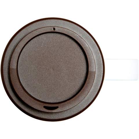 Mug isotherme à double paroi avec couvercle à visser et poignée intégrée. La couche extérieure du mug est fabriquée à partir de plastique recyclé. Mug équipé d’un design tout en couleur moulé sur l’ensemble du produit, ce qui le rend résistant et lui permet de durer plus longtemps. Conforme à la norme EN12875-1. Passe au lave-vaisselle et au micro-ondes. Capacité de 350 ml. Couleurs à mélanger et à assortir pour créer le mug parfait. Pour plus de couleurs, contactez le service clientèle. Fabriqué au Royaume-Uni. Livré dans une boîte cadeau blanche. Sans BPA.