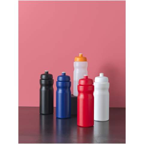 Single-walled sport bottle. Features a spill-proof lid with push-pull spout. Volume capacity is 650 ml. Mix and match colours to create your perfect bottle. Contact us for additional colour options. Made in the UK. BPA-free. EN12875-1 compliant and dishwasher safe.