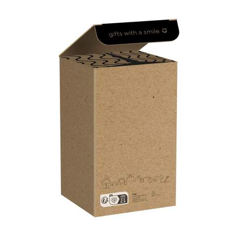 Wine box made from Paulownia wood. With sliding lid and cord. Suitable for 1 bottle of wine (0.75L). The wine box does not include wine. Each item is supplied in an individual brown cardboard box.