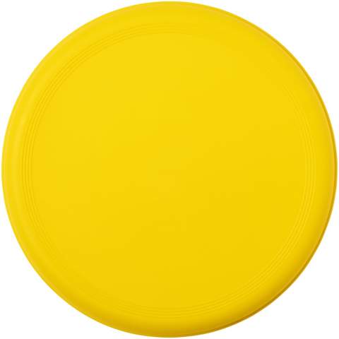 Ideal for summer promotions or pet-related businesses, this promotional frisbee offers a low cost and fun way to get your message across.