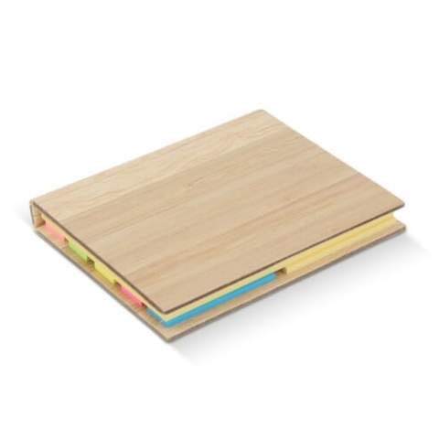 Whether you need to jot down notes, or get organized, we've got you covered. Stay organized and eco-conscious with style with our bamboo sticky notes booklet with 3 different sizes of notes to choose from!