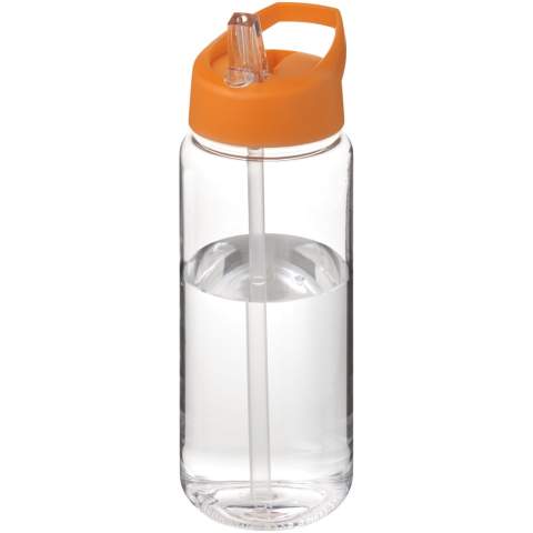 Single-wall sport bottle made from durable, BPA-free Tritan™ material. Features a spill-proof lid with flip-top drinking spout. Volume capacity is 600 ml. Mix and match colours to create your perfect bottle. Made in Europe. Packed in a recycled PE plastic bag. EN12875-1 compliant and dishwasher safe. 