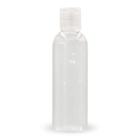 Large bottle with 70% alcohol-based hand cleaning lotion. The pocket size bottle easily fits into bags, backpacks and suitcases.