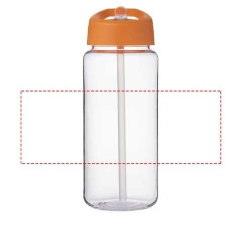 Single-wall sport bottle made from durable, BPA-free Tritan™ material. Features a spill-proof lid with flip-top drinking spout. Volume capacity is 600 ml. Mix and match colours to create your perfect bottle. Made in Europe. Packed in a recycled PE plastic bag. EN12875-1 compliant and dishwasher safe. 