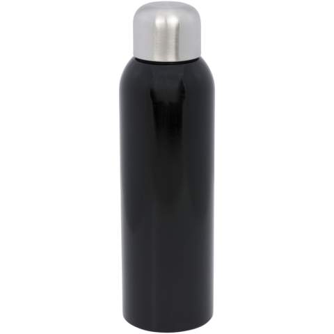 La Guzzle est une bouteille de sport au design épuré, dotée d'un couvercle vissé pour une ouverture et une fermeture faciles. Cette bouteille à paroi unique est parfaite pour les moments de grande soif, car elle contient pas moins de 820 ml. La bouteille est fabriquée en acier inoxydable et est donc robuste et a une longue durée de vie. De plus, la bouteille offre suffisamment de possibilités pour afficher de manière unique tout logo ou message.