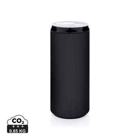 Deze can is gemaakt van 100% PLA (plantaardig materiaal) en daardoor composteerbaar. De mok is magnetron- en vaatwasbestendig. Verpakt in luxe geschenkverpakking. Inhoud: 330 ml.