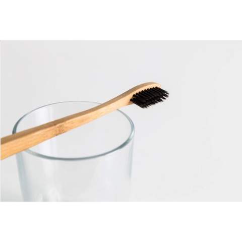 WoW! This tooth brush is made from bamboo. Natural bamboo is completely biodegradable, naturally hygienic and easy to clean. An excellent alternative to the plastic toothbrush.