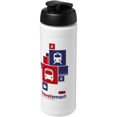 Single-wall sport bottle. Features a spill-proof lid with flip top. Volume capacity is 750 ml. Mix and match colours to create your perfect bottle. Contact customer service for additional colour options. Made in the UK. BPA-free. EN12875-1 compliant and dishwasher safe.