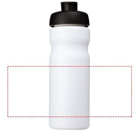 Single-walled sport bottle. Features a spill-proof lid with flip top. Volume capacity is 650 ml. Mix and match colours to create your perfect bottle. Contact us for additional colour options. Made in the UK. BPA-free. EN12875-1 compliant and dishwasher safe.