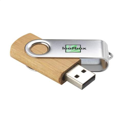 Aus Vorrat lieferbar! USB-Stick (Version 2.0) aus Bambus mit Carbon-Finish, ideal geeignet um Dateien handlich und sicher zu speichern. Sofort einsetzbar durch das "Plug&Play"- System. Verwendbar unter Windows, Mac und Linux. Wird einzeln in einem Kraftkarton geliefert. Extra Möglichkeiten: Daten-Upload löschbar/gesichert, Ihr Logo als Computerdrive.