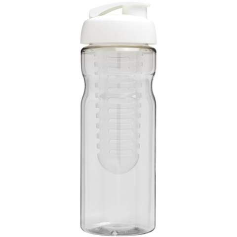 Einwandige Sportflasche mit ergonomischem Design. Die Flasche ist aus recycelbarem PET-Material hergestellt. Verfügt über einen auslaufsicheren Klappdeckel und einen herausnehmbaren Infusor, mit dem Sie Ihrem Getränk Ihren Lieblingsfruchtgeschmack verleihen können. Das Fassungsvermögen beträgt 650 ml. Mischen und kombinieren Sie Farben, um Ihre perfekte Flasche zu kreieren. Kontaktieren Sie den Kundendienst für weitere Farboptionen. Hergestellt in Großbritannien. Verpackt in einem recycelten PE-Kunststoffbeutel. BPA-frei.